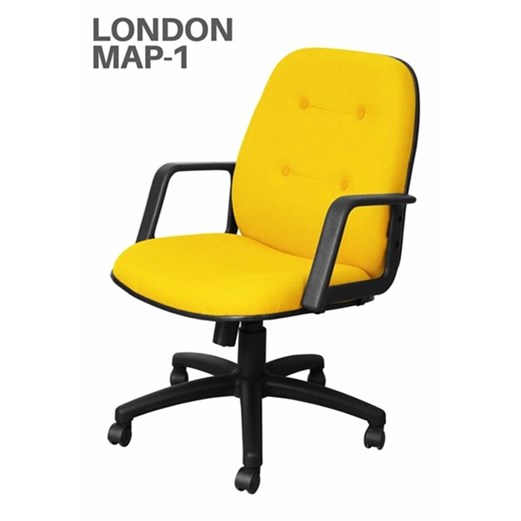 Kursi Kantor Staff Uno London MAP 1 (Oscar/Fabric)