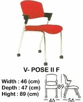 Kursi Susun Indachi V-Pose II F