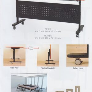 Meja Lipat Ergotec FC 01